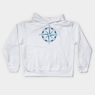 Nautical Compass Kids Hoodie